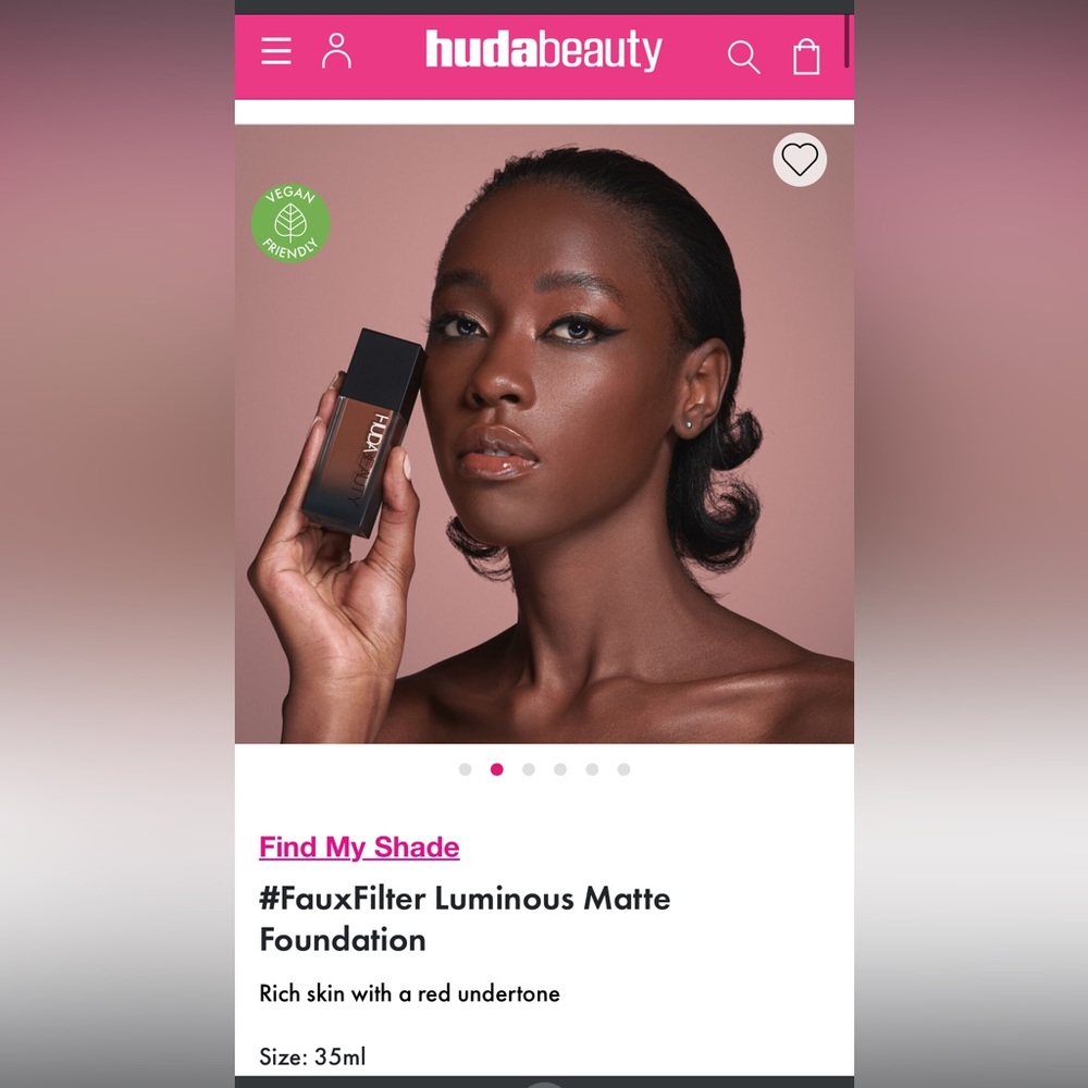Huda Beauty Liquid Foundation - Ganache